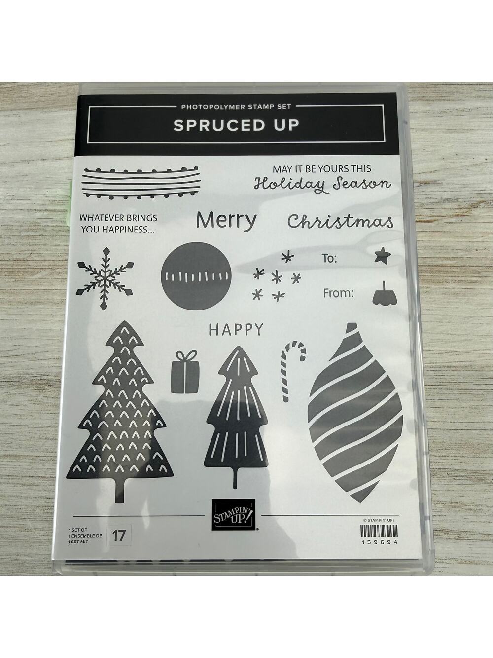 Stampin' Up! - Spruced Up + Dies